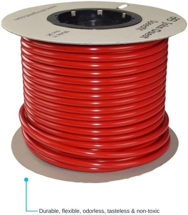 Tubería  12mm roja. camper