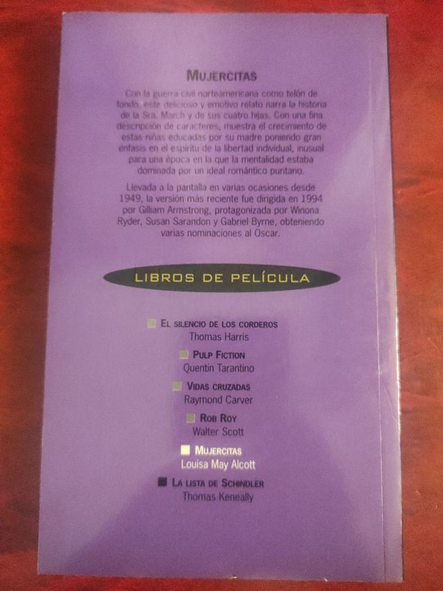 MUJERCITAS de Louisa May Alcott