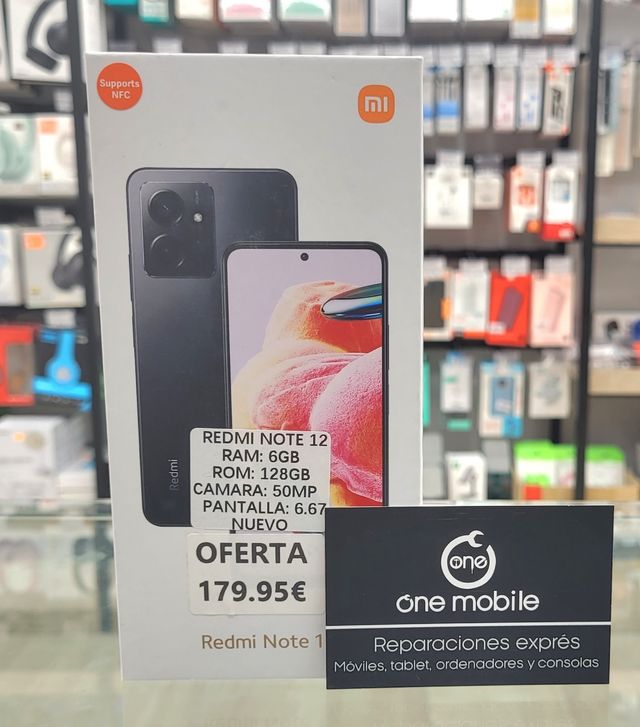 REDMI NOTE 12 4G 6GB RAM 128GB NUOVO