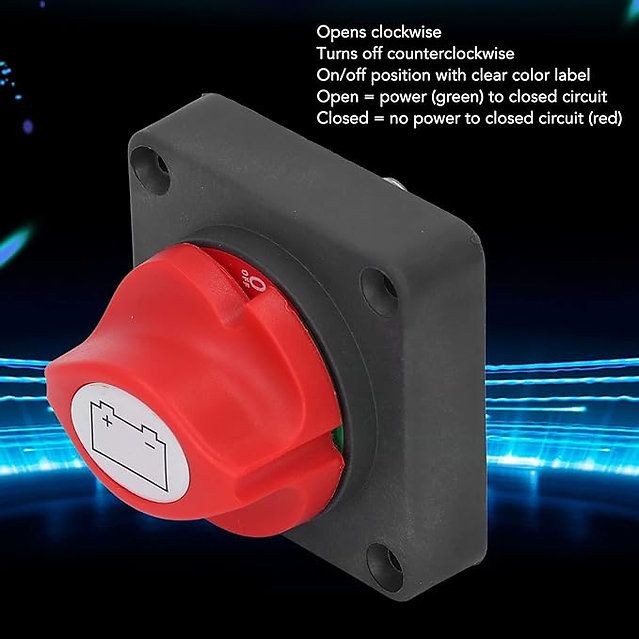 Desconectador de baterías ON/OFF