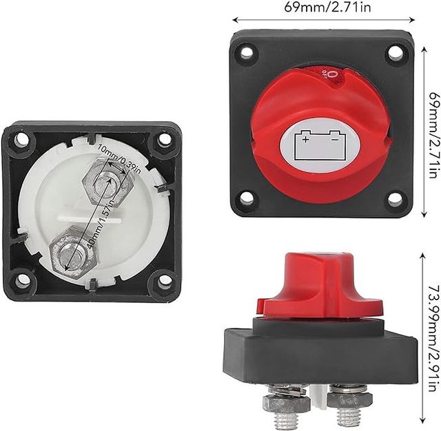 Desconectador de baterías ON/OFF
