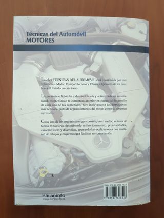 Libro TECNICAS del AUTOMÓVIL "MOTORES"