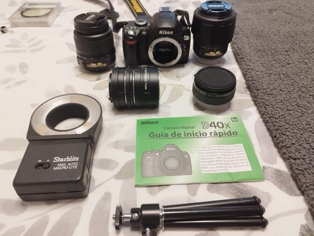 Cámara Nikon D40x