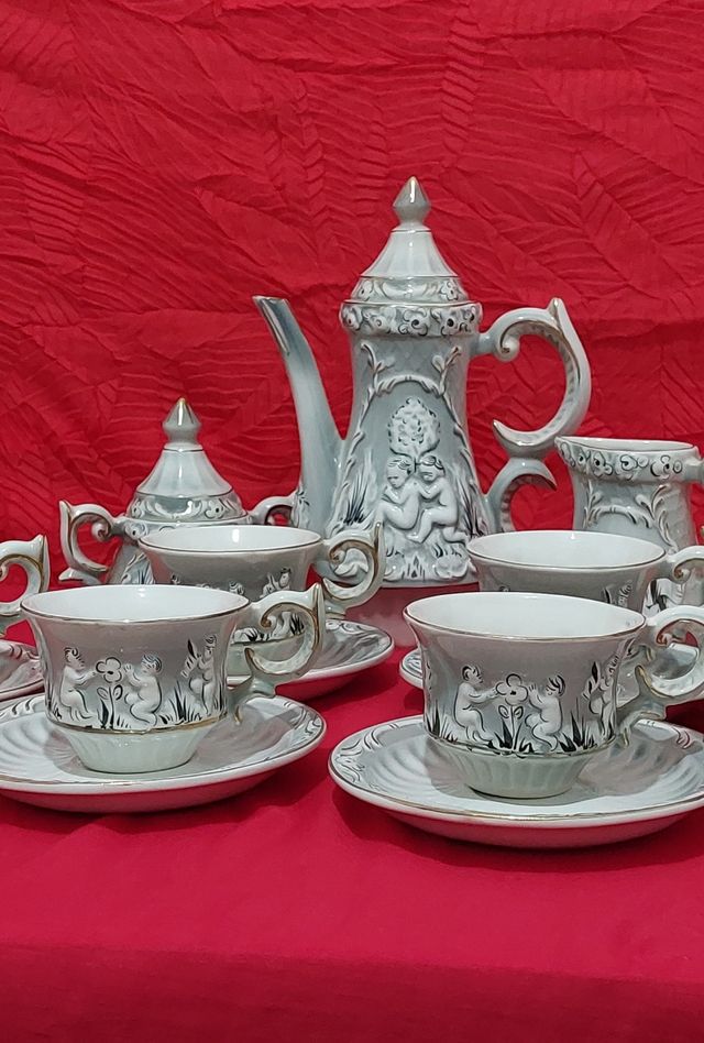Juego De Café Vintage 💖Coffee Set