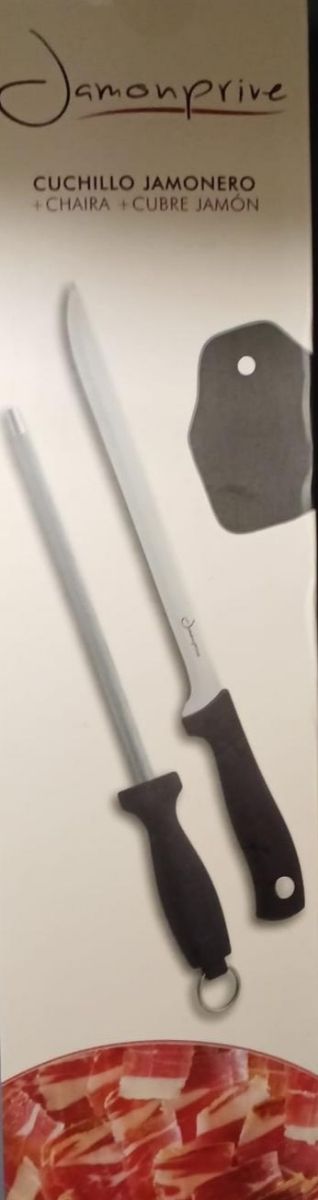 Cuchillo jamonero+ chaira