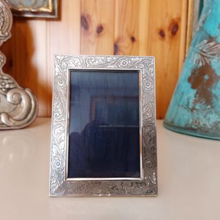 Piccola Cornice Portafoto in Argento 800 anni 30
