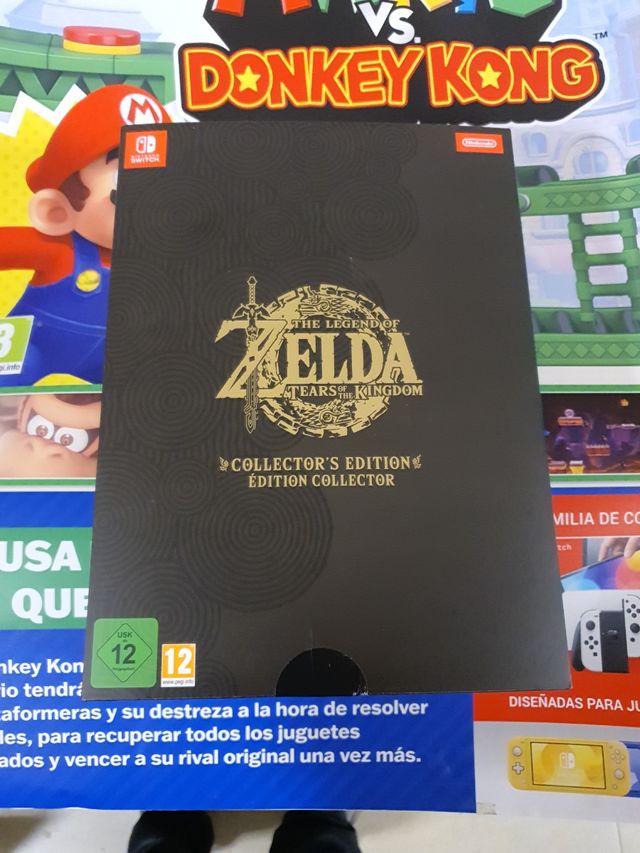 Zelda Tears of the Kingdom Colectors Ed.