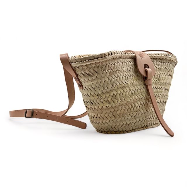 Capazo bandolera de palma