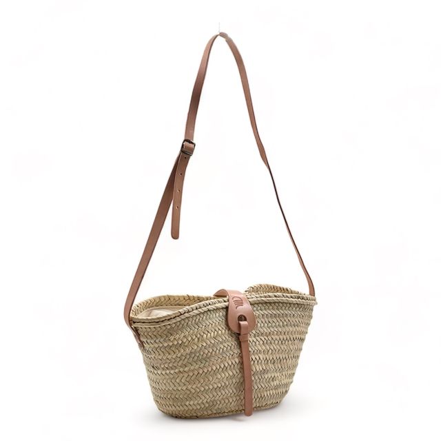 Capazo bandolera de palma