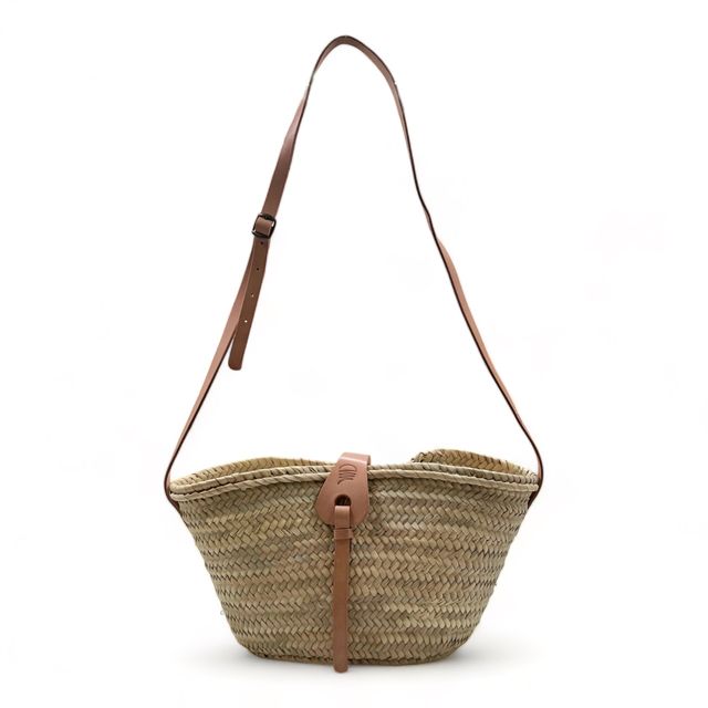 Capazo bandolera de palma