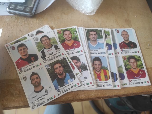 120 figurine Panini aggiornamento 2011/12.