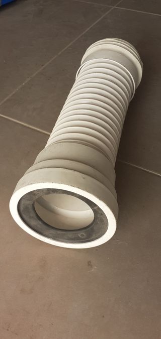 Manguito flexible de conexión inodoro