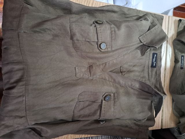 Vestido corto asimétrico Mássimo Dutti