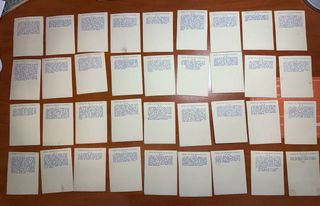 COLECCION COMPLETA CROMOS VIDA DE CERVANTES 
