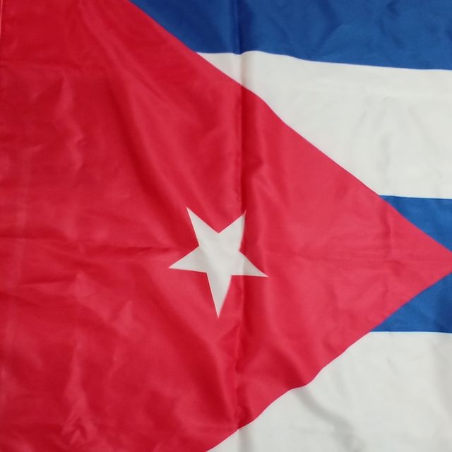 Bandera de Cuba.