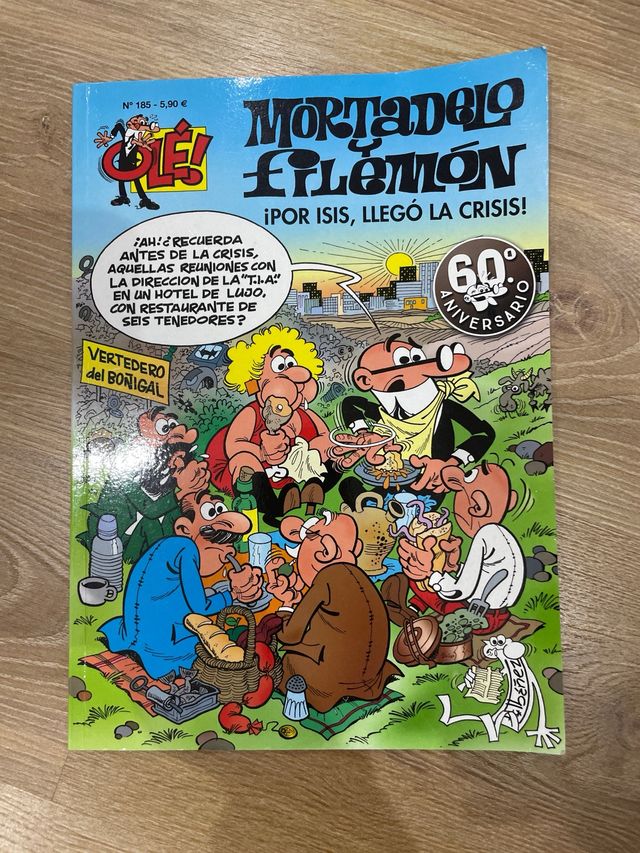 ¡Por Isis, llegó la crisis! Mortadelo y Filemón