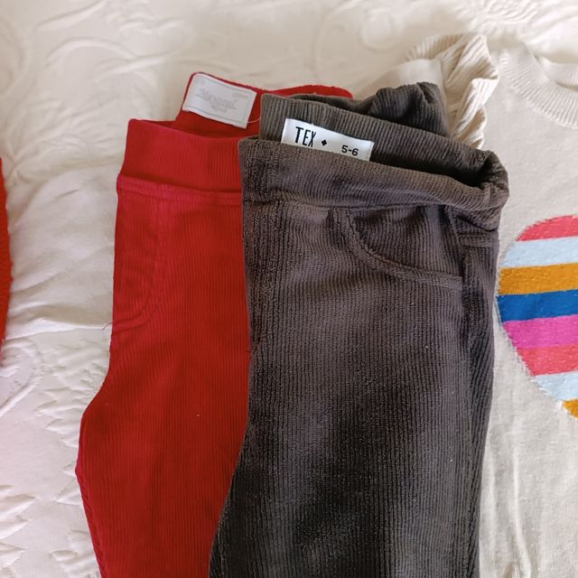 Lote ropa de niña talla 5-6 años