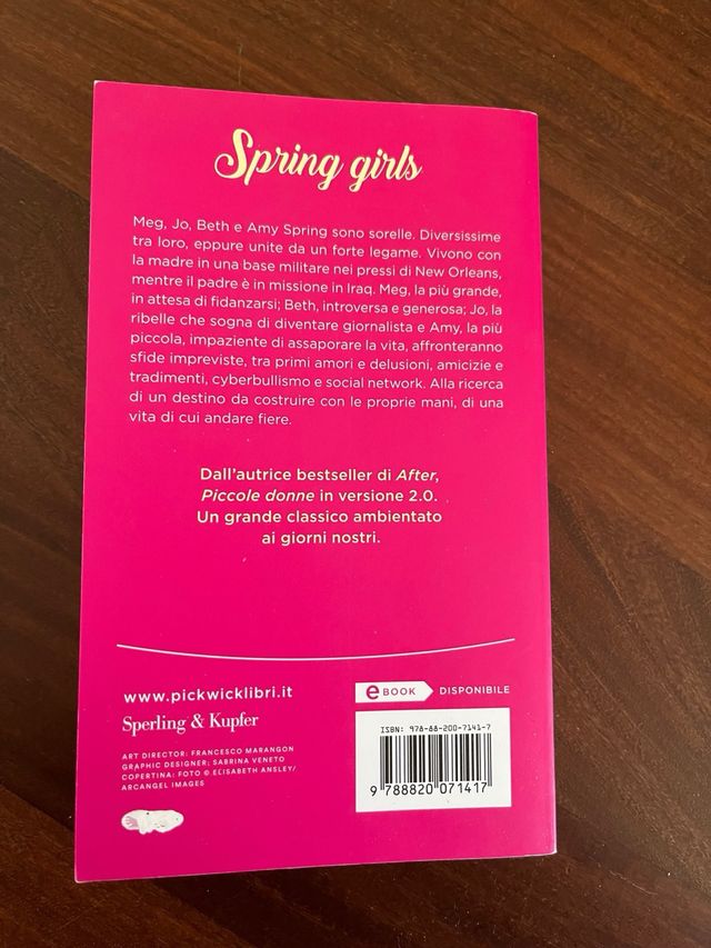 libro: “Spring girls”