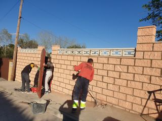 Muros de bloques de hormigón