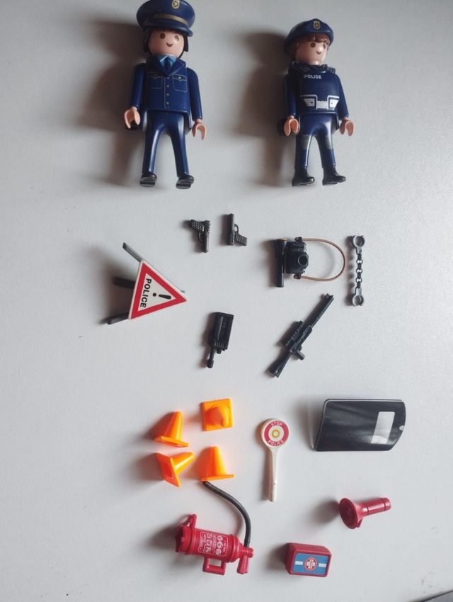 Playmobil furgón policía.