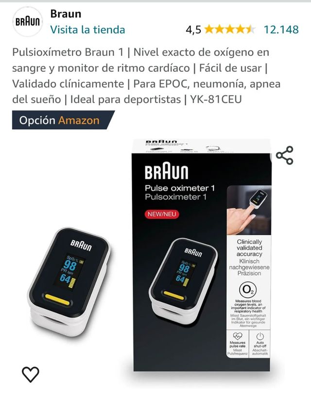 Pulsiometro braun