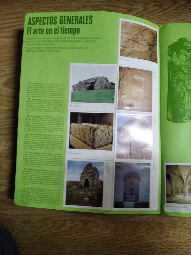 Libro de cromos de la provincia de Burgos