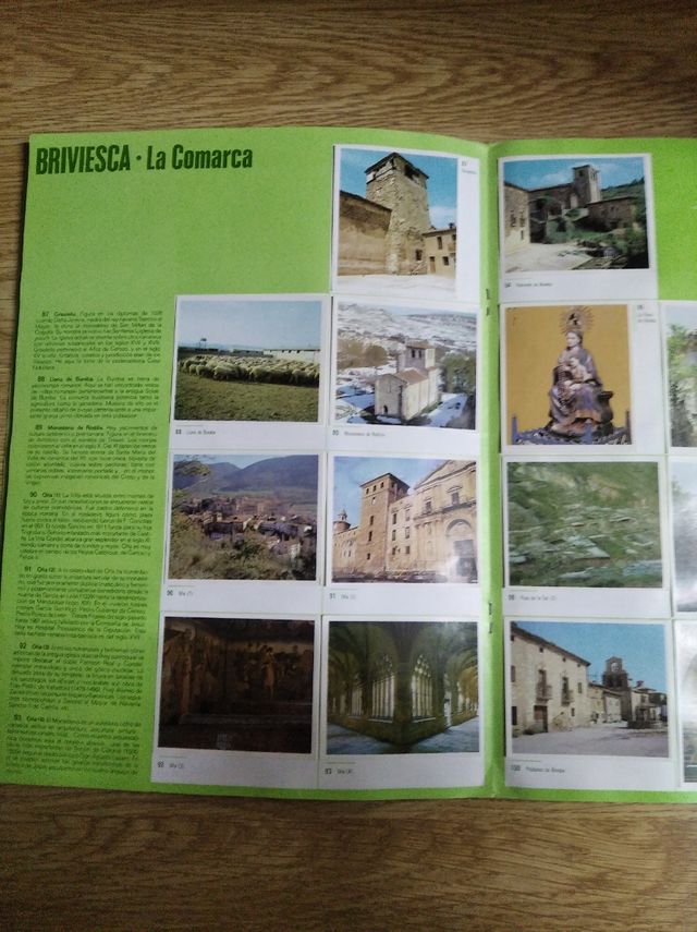 Libro de cromos de la provincia de Burgos