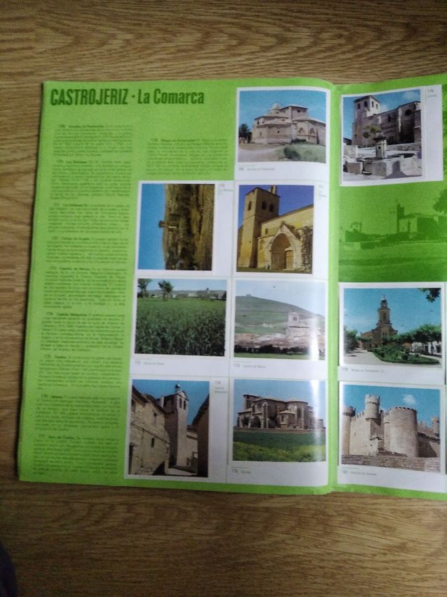 Libro de cromos de la provincia de Burgos