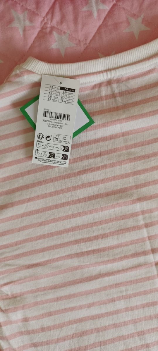 Niña 7-8 años camiseta manga larga Tex