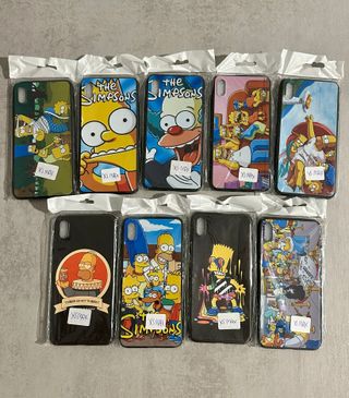 Fundas iPhone XS MAX Los Simpsons