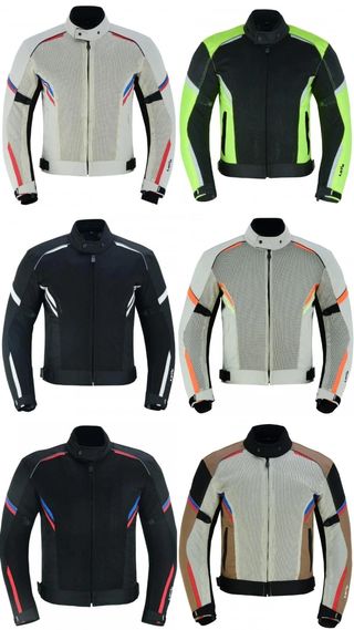 CHAQUETA MOTO VERANO