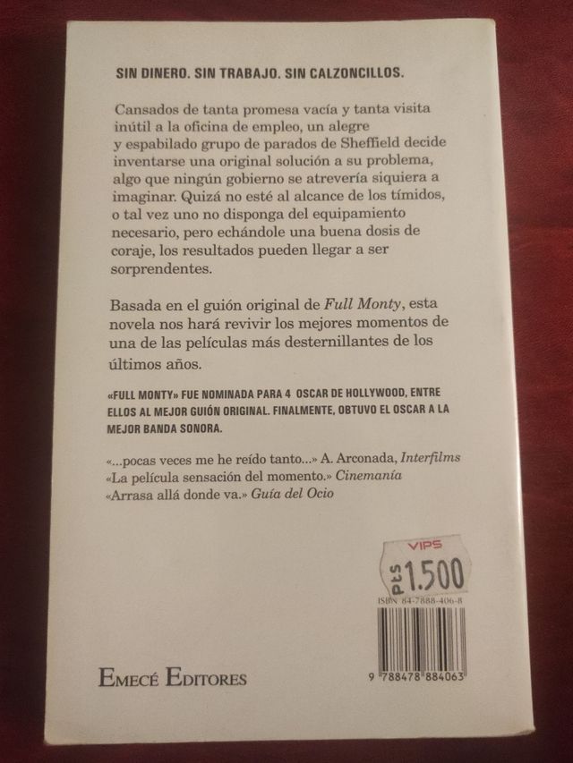 FULL MONTY de Wendy Holden