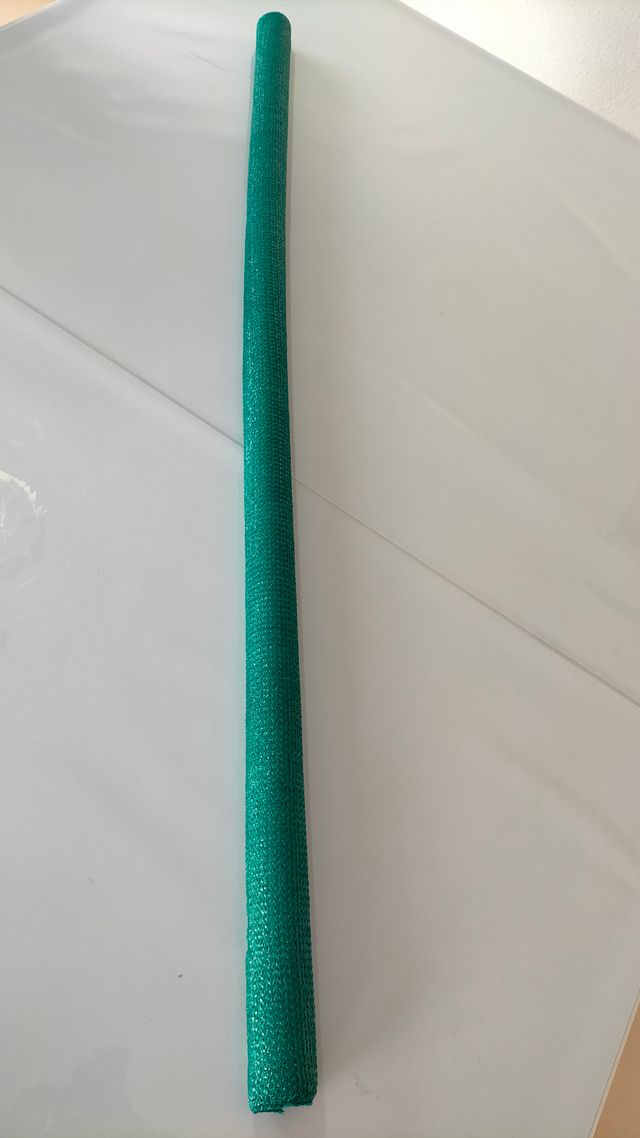 Retales malla ocultación 70% verde 183x100cm