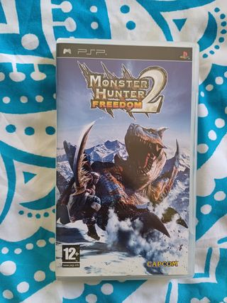 Monster Hunter freedom 2 (caja y manual)
