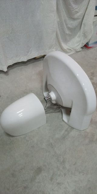 LAVABO ROCA CON SEMIPEDESTAL Y GRIFERIA