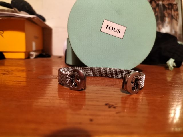 Conjunto Tous auténtico de pulsera y anillo nuevos