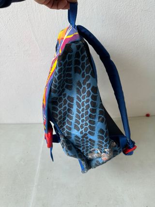 Cartella zaino scuola biker mice blu