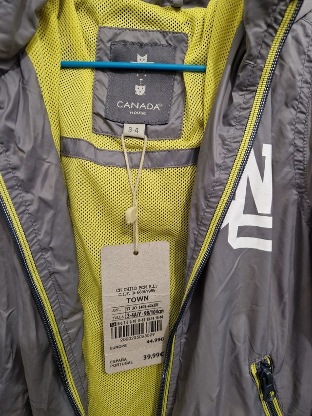 Chaqueta fina Canada house