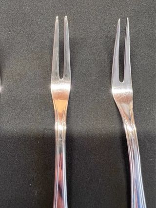 Set 5 forchettine d’argento 1000