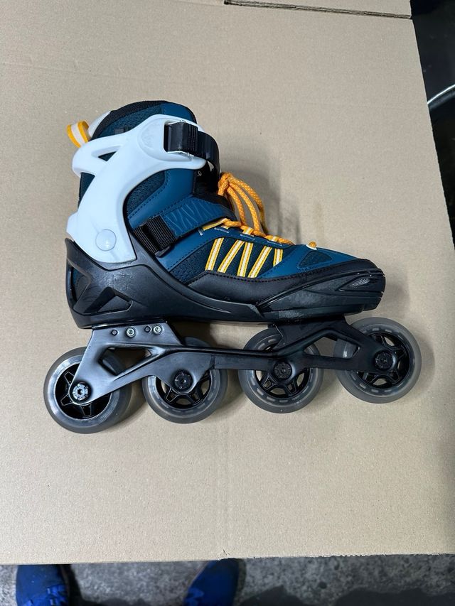 patines linea +mochila impermeable