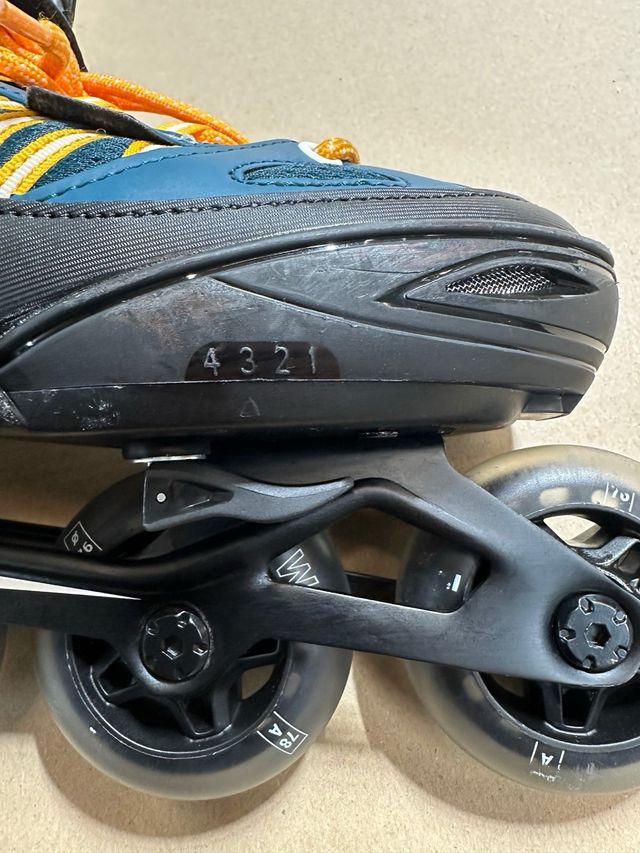 patines linea +mochila impermeable