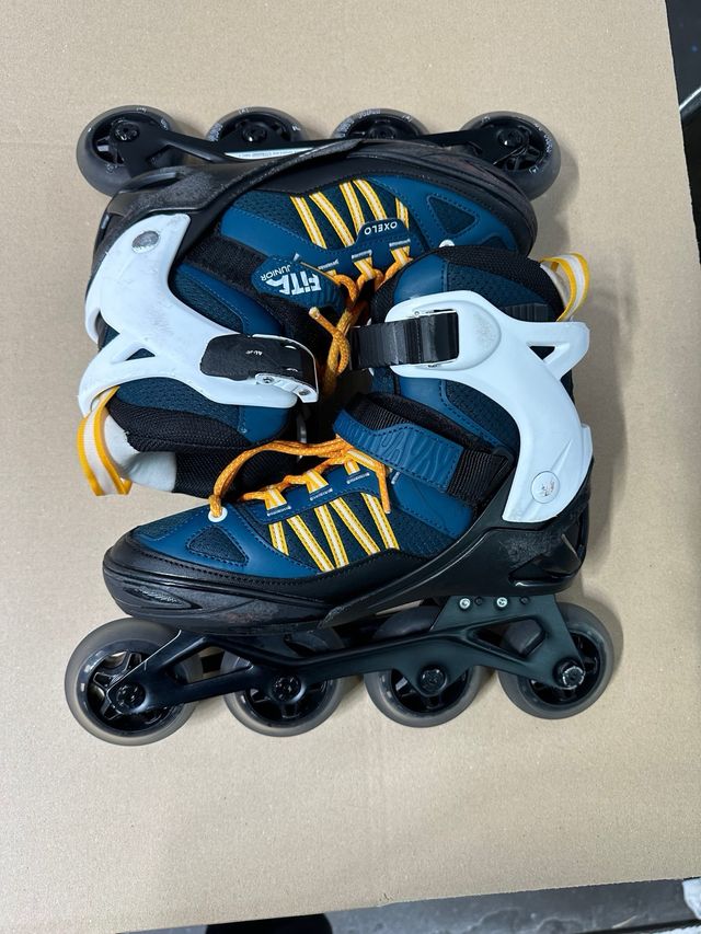 patines linea +mochila impermeable