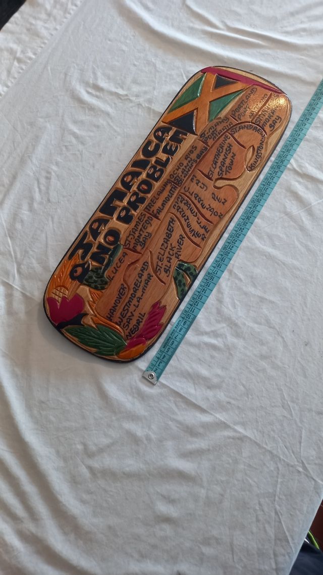 Tavoletta in legno "Jamaica no problem"