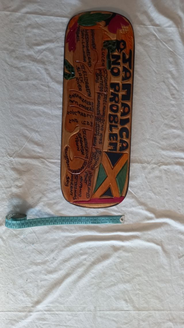 Tavoletta in legno "Jamaica no problem"