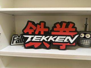Logo iluminado Led TEKKEN 