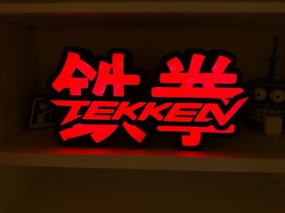 Logo iluminado Led TEKKEN 