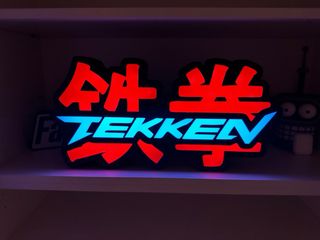Logo iluminado Led TEKKEN 