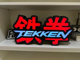 Logo iluminado Led TEKKEN 
