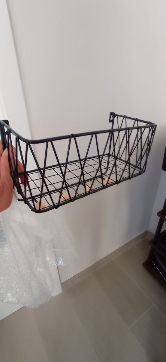 Cesta colgante para el recibidor