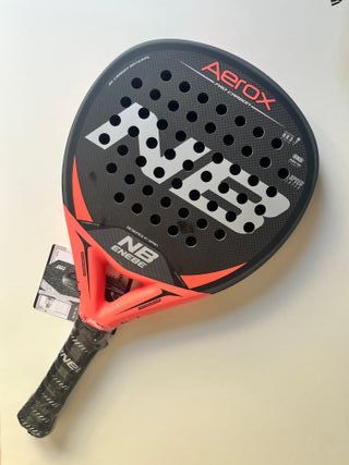 Pala pádel Enebe Aerox Pro Carbon Red 2023